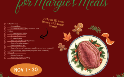 HCC Food Drive for Margie’s Meals