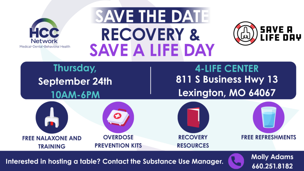 Event Details graphic for Recovery and Save A Life Day